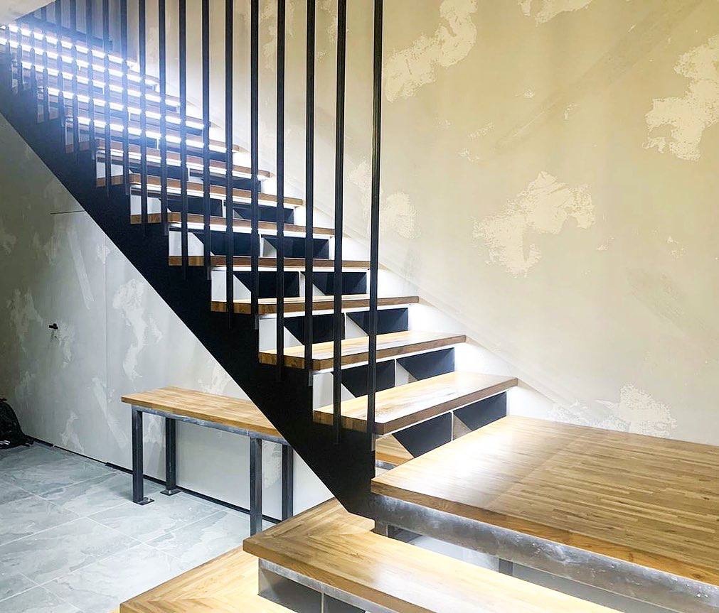 Галерея - фото деревянных лестниц