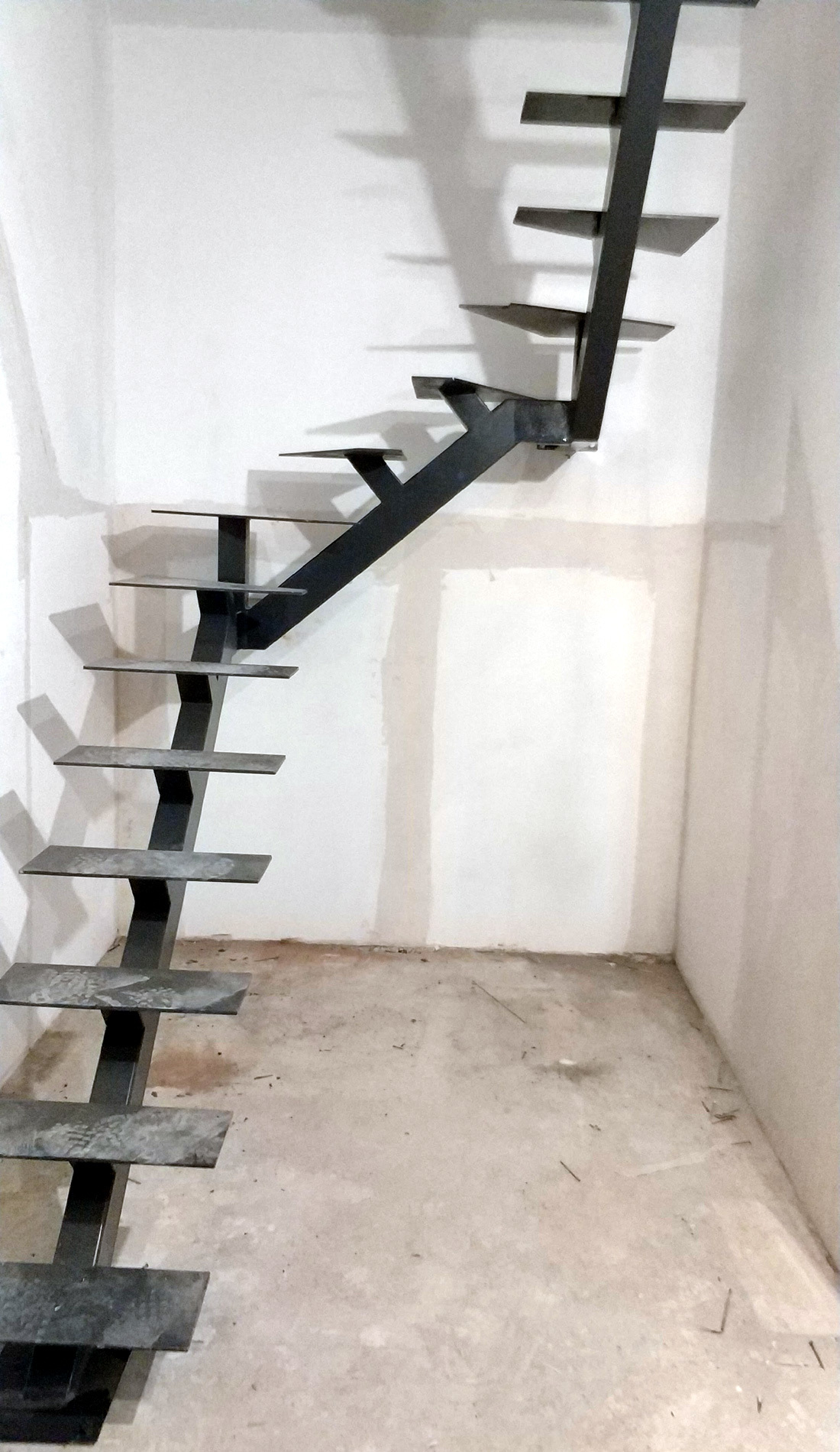 Чертежи и схемы забежной лестницы