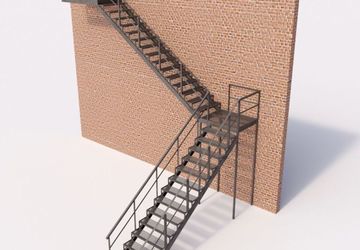 Выдвижная эвакуационная лестница Svelt MODUM Access ( система доступа к крышам)